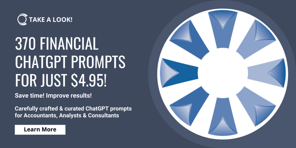 370 Financial ChatGPT Prompts for just $4.95