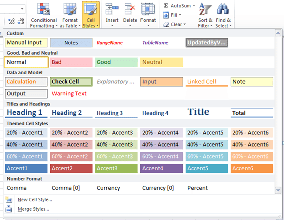 excel table 1